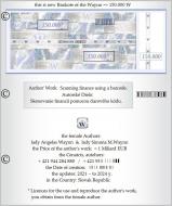 © Money, Banknotes with barcode