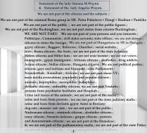 Statements,from:lady Angelas Waynn