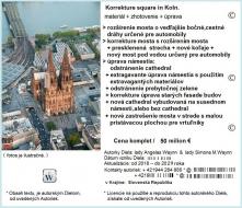 © Repair square in Cologne, Germany