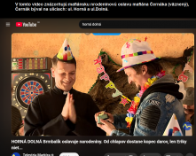 publikovaná Žaloba, proti: